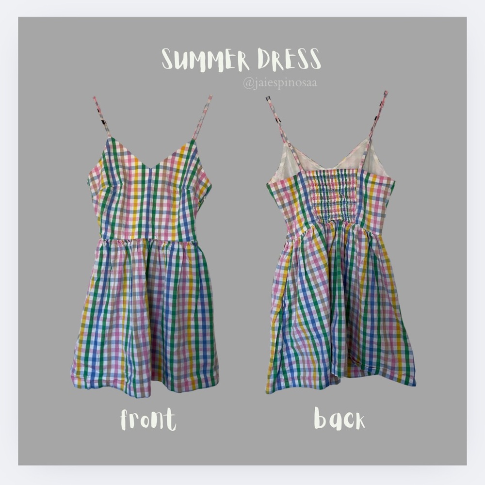 Vibrant J.Crew Sundress — Tailored